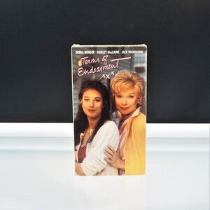 Terms of Endearment VHS 1996 Debra Winger Shirley MacLaine Jack Nicholson